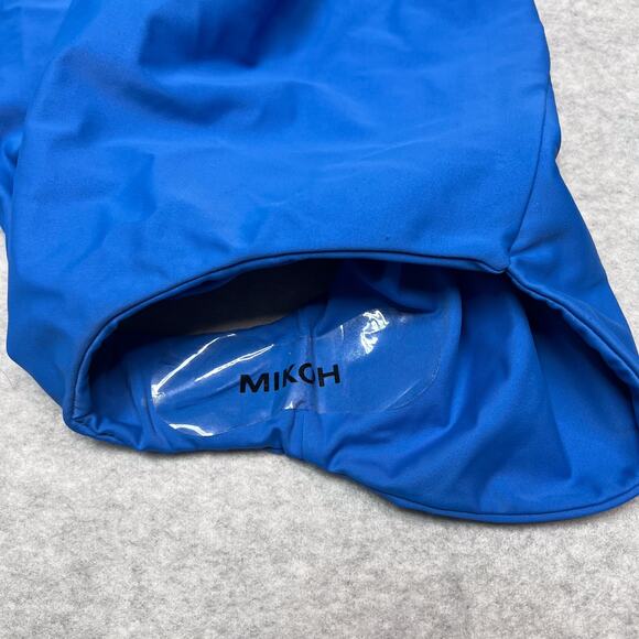 Mikoh Blue Topanga Macrame Halter One Piece Swimsuit Size XS - Picture 4 of 10